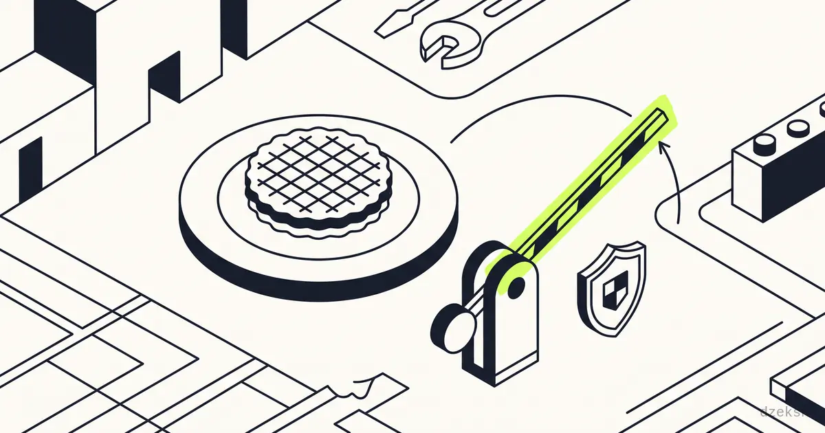 Editorial illustration for the article “Cookie Banner Required? When You Really Need One”